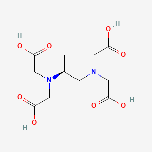 molecular formula C11H18N2O8 B1310825 (s)-(+)-1,2-Diaminopropane-n,n,n',n'-tetraacetic acid CAS No. 15250-41-6