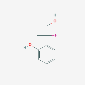 2-(2-Fluoro-1-hydroxypropan-2-yl)phenol