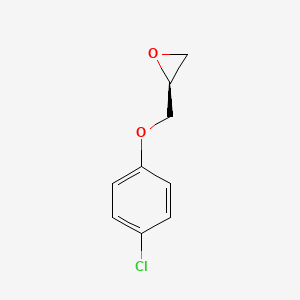 molecular formula C9H9ClO2 B1310827 (S)-2-((4-Chlorophenoxy)methyl)oxirane CAS No. 129098-57-3