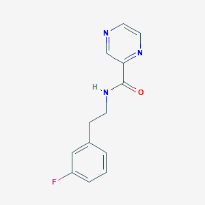 N-(3-Fluorophenethyl)pyrazine-2-carboxamide