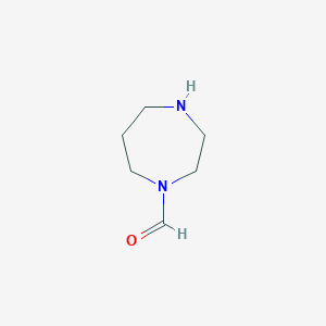 molecular formula C6H12N2O B1310835 1,4-二氮杂环-1-甲醛 CAS No. 29053-62-1