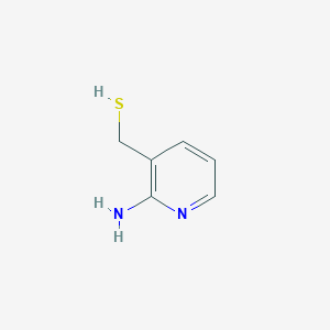 molecular formula C6H8N2S B13108363 (2-Aminopyridin-3-yl)methanethiol 