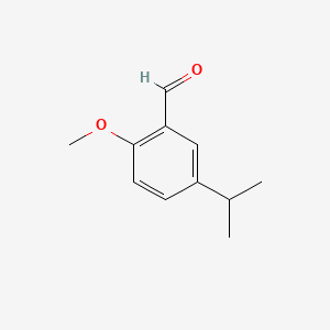 molecular formula C11H14O2 B1310837 5-Isopropyl-2-methoxybenzaldehyde CAS No. 85902-68-7