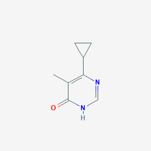 6-Cyclopropyl-5-methylpyrimidin-4(1H)-one