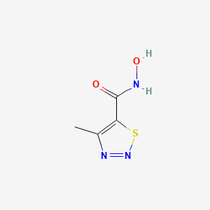 N-Hydroxy-4-methyl-1,2,3-thiadiazole-5-carboxamide