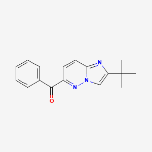 (2-Tert-butylimidazo[1,2-b]pyridazin-6-yl)-phenylmethanone