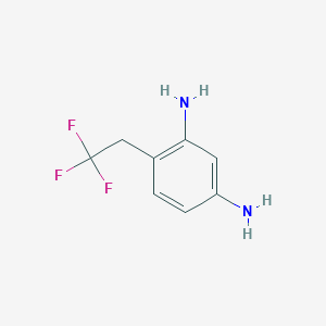 4-(2,2,2-Trifluoroethyl)benzene-1,3-diamine