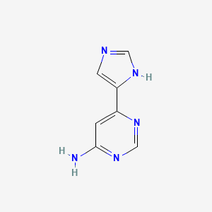 6-(1H-Imidazol-4-yl)pyrimidin-4-amine