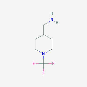 (1-(Trifluoromethyl)piperidin-4-yl)methanamine