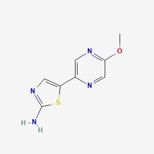 5-(5-Methoxypyrazin-2-yl)thiazol-2-amine