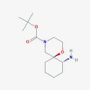 Racemic-(6R',7R')-tert-butyl 7-amino-1-oxa-4-azaspiro[5.5]undecane-4-carboxylate