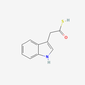 1H-Indole-3-ethanethioic acid