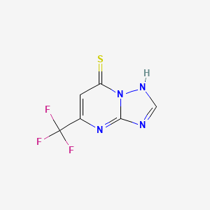 5-(Trifluoromethyl)[1,2,4]triazolo[1,5-a]pyrimidine-7(1H)-thione