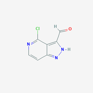 4-Chloro-1H-pyrazolo[4,3-c]pyridine-3-carbaldehyde