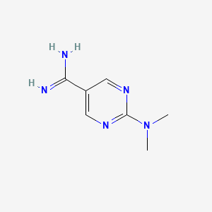 2-(Dimethylamino)pyrimidine-5-carboximidamide