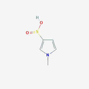 1-Methyl-1H-pyrrole-3-sulfinic acid