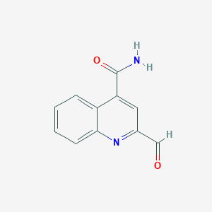 2-Formylquinoline-4-carboxamide