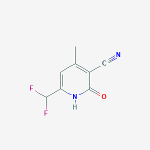 B1310899 6-(Difluoromethyl)-2-hydroxy-4-methylnicotinonitrile CAS No. 869942-32-5