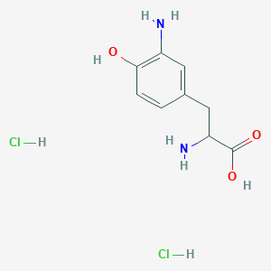 2-Amino-3-(3-amino-4-hydroxyphenyl)propanoic acid dihydrochloride