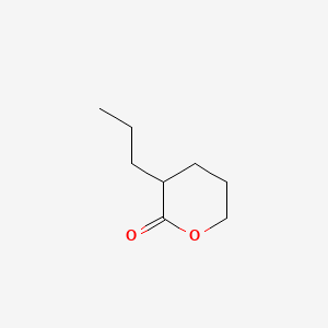 molecular formula C8H14O2 B13109017 3-Propyloxan-2-one CAS No. 22791-77-1