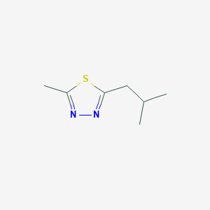 2-Isobutyl-5-methyl-1,3,4-thiadiazole