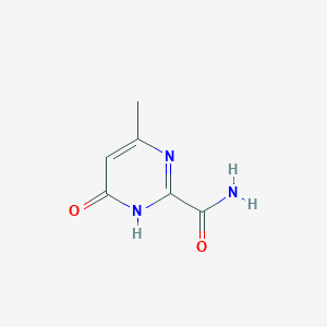 4-Hydroxy-6-methylpyrimidine-2-carboxamide