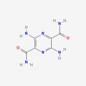 3,6-Diaminopyrazine-2,5-dicarboxamide