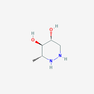 (3R,4R,5R)-3-Methylhexahydropyridazine-4,5-diol