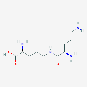 (S)-2-Amino-5-((S)-2,5-diaminopentanamido)pentanoic acid