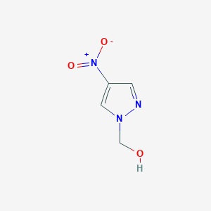 molecular formula C4H5N3O3 B1310925 (4-硝基-1H-吡唑-1-基)甲醇 CAS No. 1001518-99-5