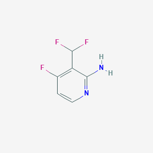 3-(Difluoromethyl)-4-fluoropyridin-2-amine