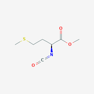 molecular formula C7H11NO3S B1310939 甲基 (S)-(-)-2-异氰酸酯-4-(甲硫基)丁酸酯 CAS No. 93778-88-2