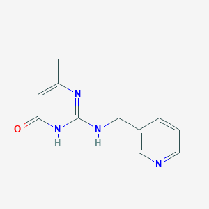 6-Methyl-2-((pyridin-3-ylmethyl)amino)pyrimidin-4(1H)-one