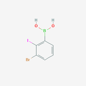 3-Bromo-2-iodophenylboronic acid