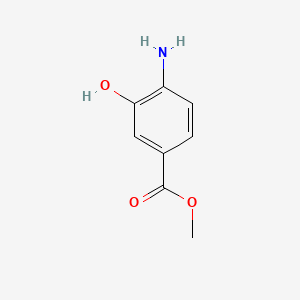 molecular formula C8H9NO3 B1310953 4-氨基-3-羟基苯甲酸甲酯 CAS No. 63435-16-5