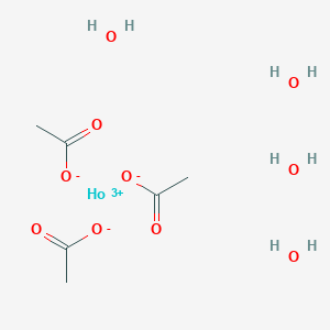 molecular formula C6H17HoO10 B13109544 Holmium(III)acetatetetrahydrate 