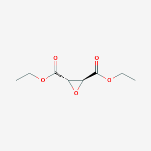 molecular formula C8H12O5 B1310956 二乙基 (2S,3S)-环氧-2,3-二甲酸酯 CAS No. 73890-18-3