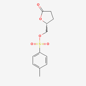 B1310958 (R)-(5-Oxotetrahydrofuran-2-yl)methyl 4-methylbenzenesulfonate CAS No. 58879-33-7