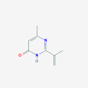 6-Methyl-2-(prop-1-en-2-yl)pyrimidin-4(1H)-one