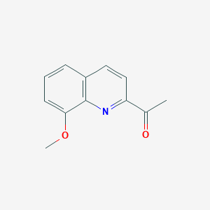 1-(8-Methoxyquinolin-2-yl)ethanone