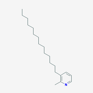 molecular formula C20H35N B13109949 Myristylpicoline 