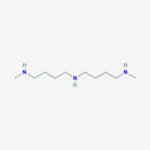 molecular formula C10H25N3 B13109966 N1-Methyl-N4-(4-(methylamino)butyl)butane-1,4-diamine 