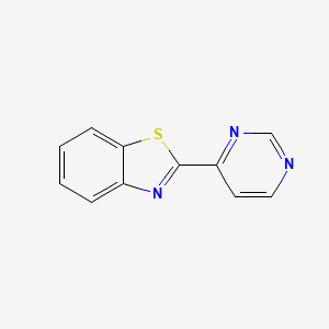 2-(Pyrimidin-4-yl)benzo[d]thiazole