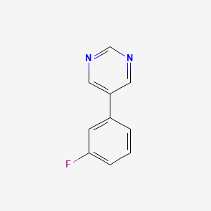 5-(3-Fluorophenyl)pyrimidine