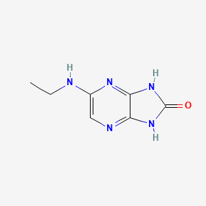 5-(ethylamino)-1H-imidazo[4,5-b]pyrazin-2(3H)-one