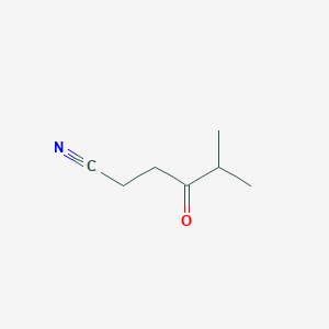 5-Methyl-4-oxohexanenitrile