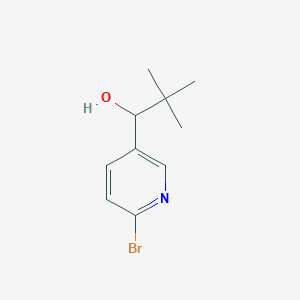 1-(6-Bromopyridin-3-yl)-2,2-dimethylpropan-1-ol