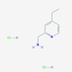 (4-Ethylpyridin-2-yl)methanamine dihydrochloride