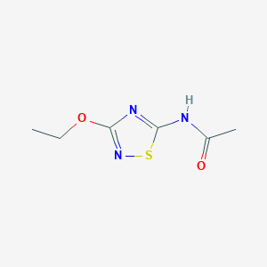 N-(3-ethoxy-1,2,4-thiadiazol-5-yl)acetamide