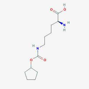 Nepsilon-Cyclopentyloxy-carbonyl-L-Lysine